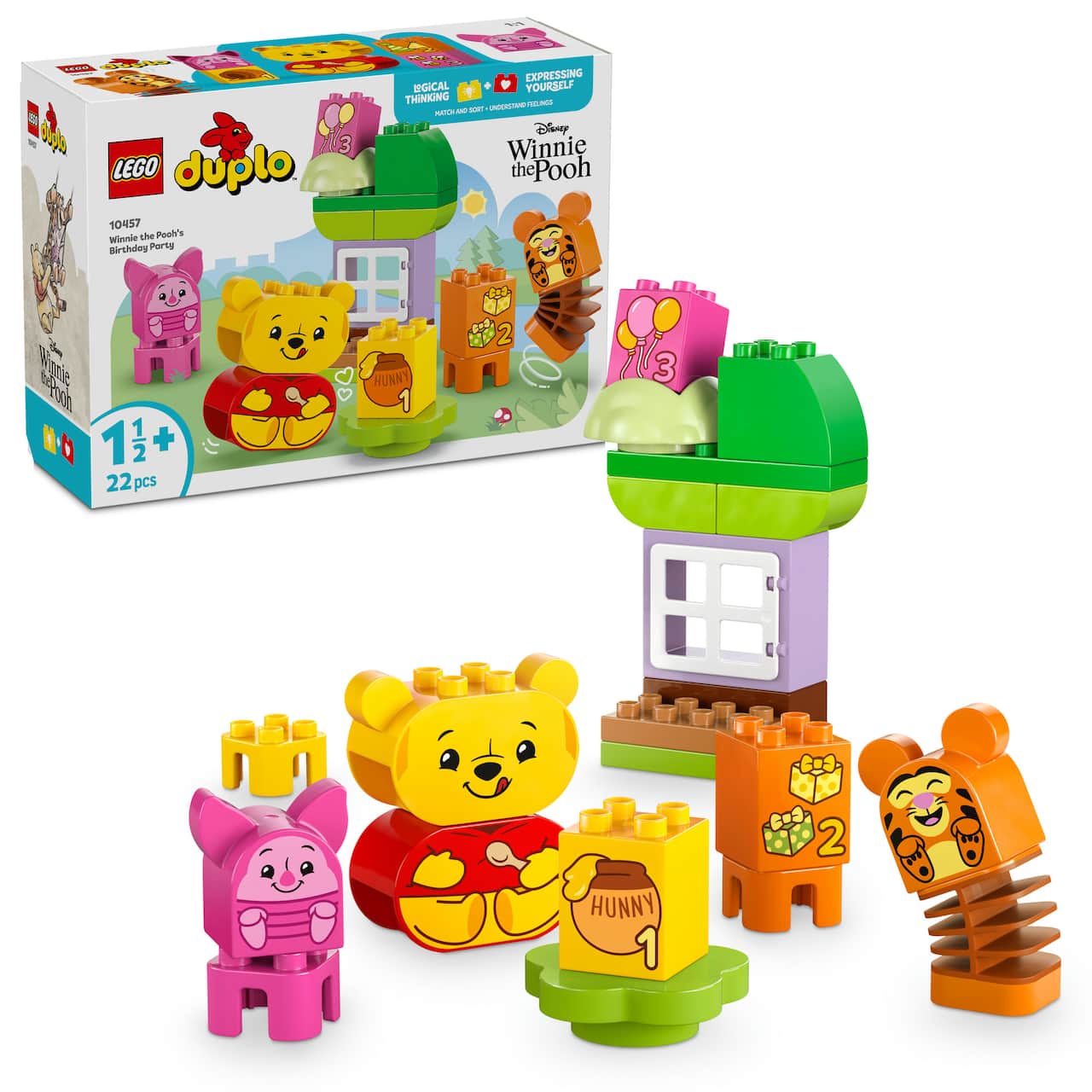 LEGO® DUPLO® Disney Winnie the Pooh’s Birthday Party Building Set 10457